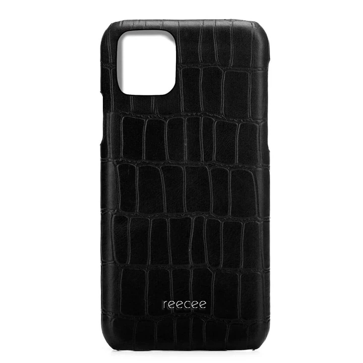 Black Nile iPhone 14 Pro Leather Case