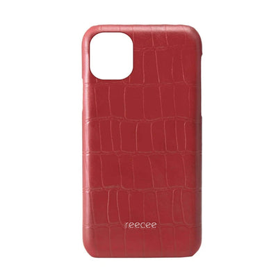 Red Nile iphone 15 Plus Leather Case
