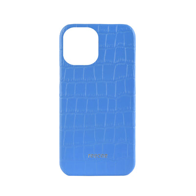Ocean Blue iPhone 12/ iPhone 12 Pro Personalised Leather Case