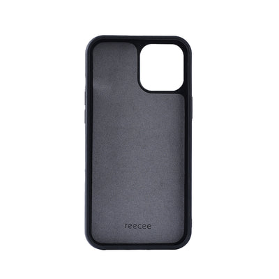 Azure Blue Leather iPhone 12 Pro Max Case