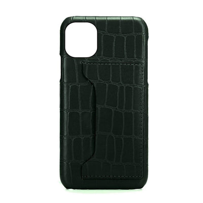 Green Nile iPhone 12 Pro Max Leather Case With Card Holder