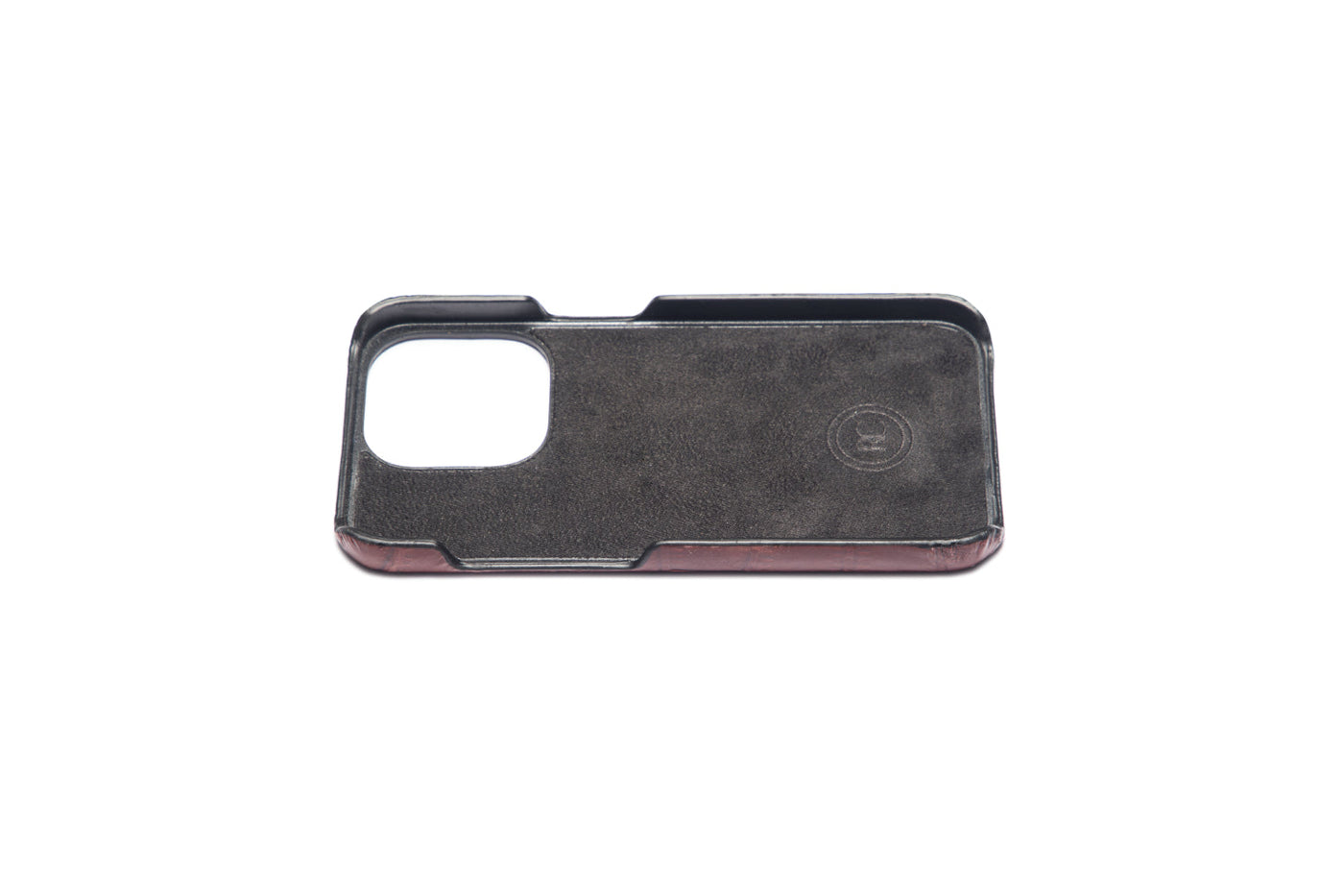 Ombre Brown iPhone 15 Leather Case